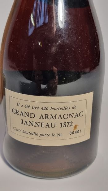 1 B GRAND ARMAGNAC (original wooden case...