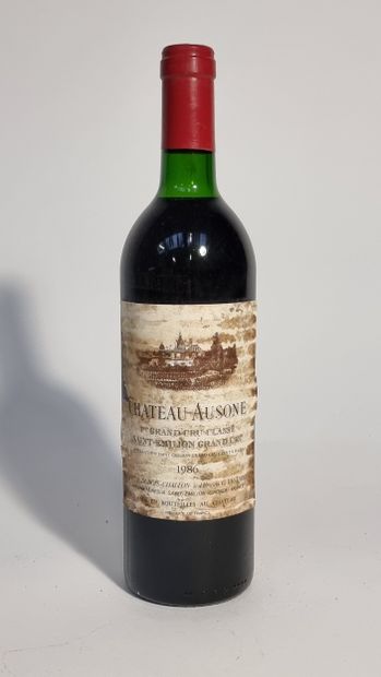 1 B CHATEAU AUSONE 1986 GCC1A Saint-Emilion...