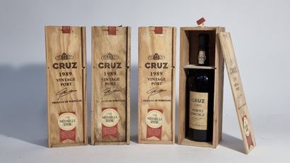 4 B PORTO VINTAGE (Caisses bois individuelles...