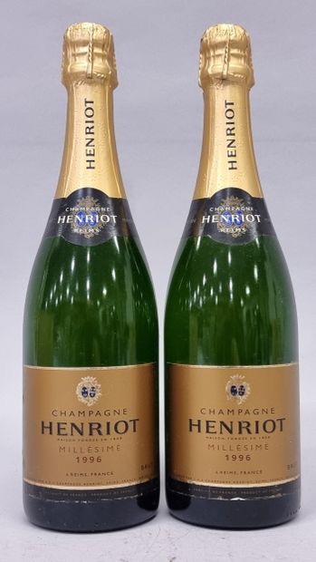 2 B CHAMPAGNE BRUT 1996 Henriot (very slightly...
