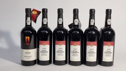 1 B PORTO VINTAGE 1989 Cruz (mise de 1992)
5...