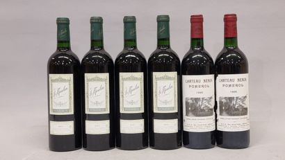 4 B LE MOULIN 2001 Pomerol 
2 B CHATEAU NENIN...