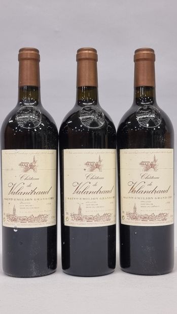 3 B CHATEAU DE VALANDRAUD 1998 Saint-Emilion...