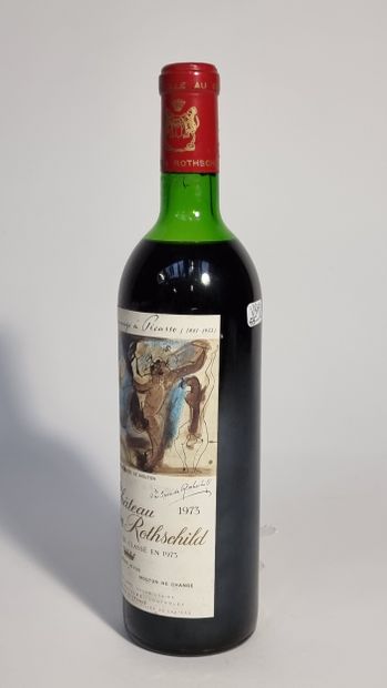 1 B CHATEAU MOUTON ROTHSCHILD 1973 GCC1 Pauillac...
