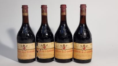 4 B CHATEAUNEUF-DU-PAPE Rouge 1981 Château...
