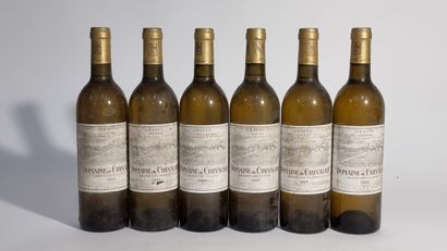 6 B DOMAINE DE CHEVALIER Blanc 1984 CC Graves...