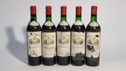 5 B CHATEAU SIRAN 1970 Margaux (B.G or better;...