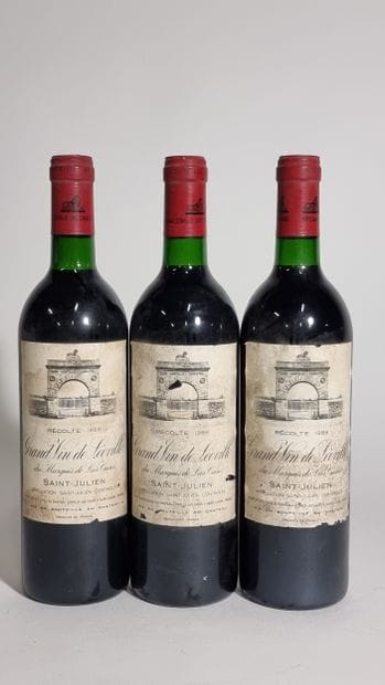 3 B CHATEAU LEOVILLE LAS CASES 1986 GCC2...