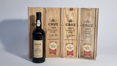 4 B PORTO VINTAGE (Caisses bois individuelles...