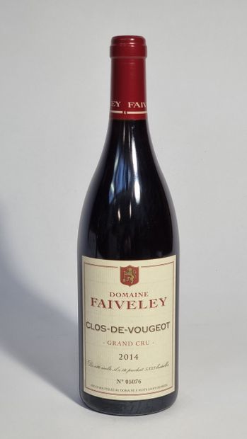 1 B CLOS DE VOUGEOT (Grand Cru) 2014 Domaine...