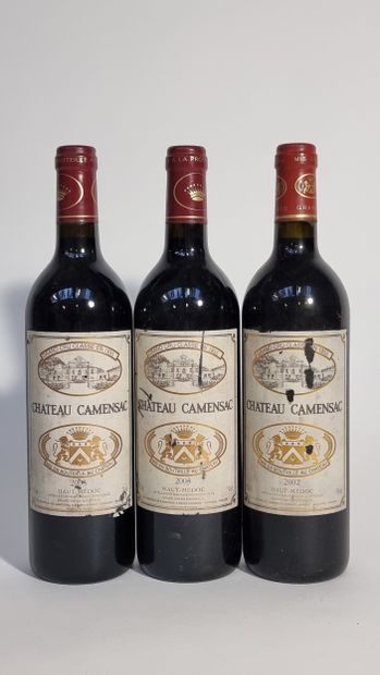 1 B CHATEAU CAMENSAC 2002 GCC5 Haut-Médoc...