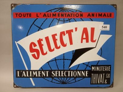 SELECT'AL alimentation animale. Minoterie...