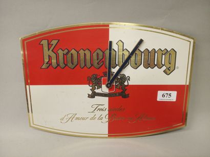 KRONENBOURG - Coffee bar clock. Circa 1990.
Germany...