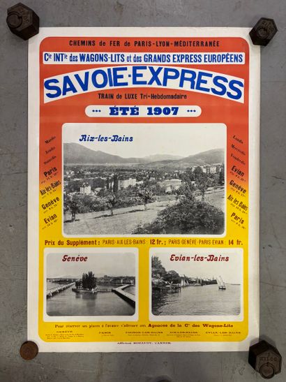 PARIS - LYON - MEDITERRANEE
Affiche de voyage...