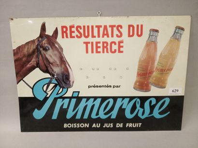 PRIMEROSE fruit juice drink. TIERCE RESULTS.
Thin...