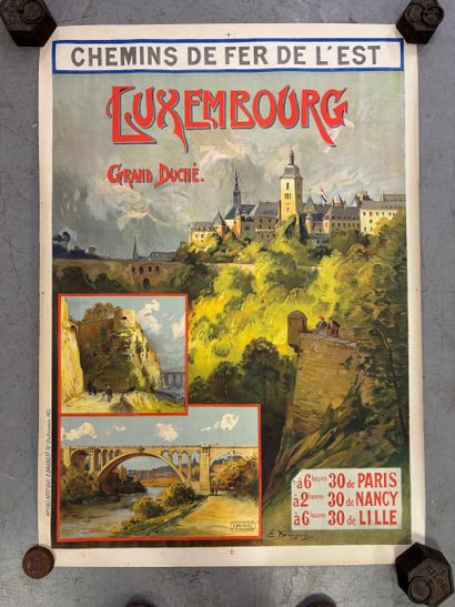 CHEMINS DE FER DE L’EST
Affiche de voyage...