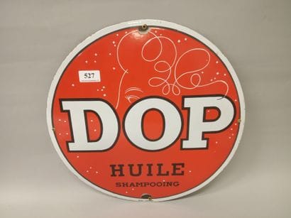 DOP Huile Shampoing - Plaque émaillée en...