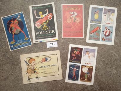 Rare petit catalogue des affiches publicitaires...