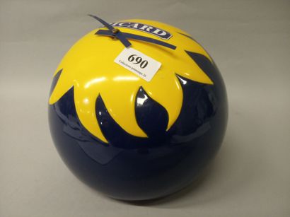 RICARD
Ball clock with sun motif.
Ceramic....
