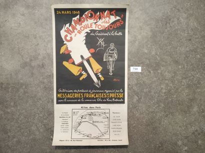 ROUMY Edouard (1894 - 1975). Affichiste.
CHAMPIONNAT...