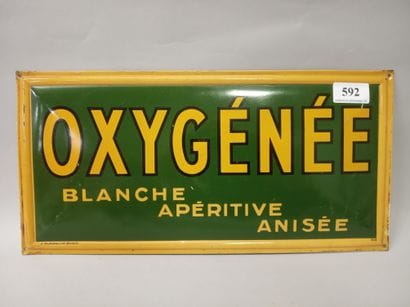 OXYGENE - blanche - apéritive - anisée.
Plaque...