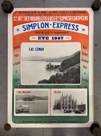 CHEMINS DE FER DU NORD, du PLM et CIWL
(pour...