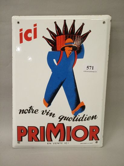 PRIMIOR ici notre vin quotidien. En vente...