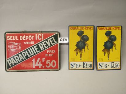 REVEL PARAPLUIE - Set of 3 small plates in...