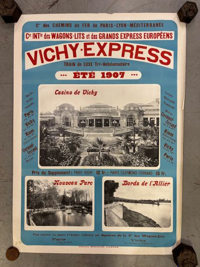 PARIS - LYON - MEDITERRANEE
Affiche de voyage...