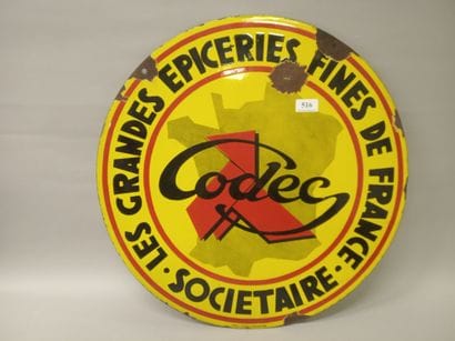 CODEC . SOCIETAIRE - LES GRANDES EPICERIES...