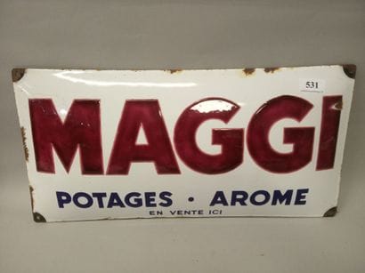 MAGGI Potages Arôme en vente ici.
Plaque...