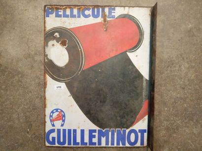 PELLICULES GUILLEMINOT - Double-sided advertising...