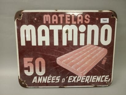 MATELAS MATMINO 50 années d'expérience.
Plaque...