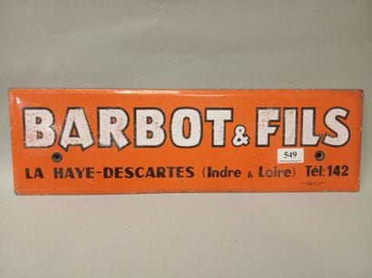 BARBOT & FILS - La Haye Descartes (Indre...