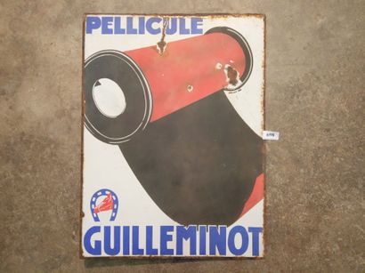 PELLICULES GUILLEMINOT - Double-sided advertising...