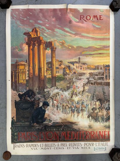 PARIS - LYON - MEDITERRANEE
Affiche de voyage...