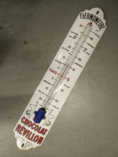 CHOCOLAT REVILLON - Large thermometer in...