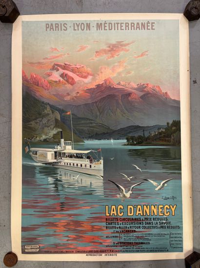 PARIS - LYON - MEDITERRANEE
Affiche de voyage...