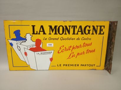 LA MONTAGNE Le grand quotidien du Centre.
Plaque...