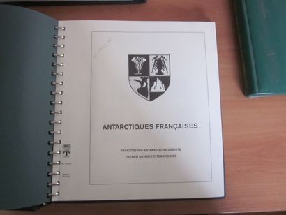 Trois albums sans TP, reliure LEUCHTTURM...