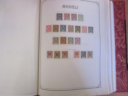 Un album Yvert et Tellier avec étui rouge...