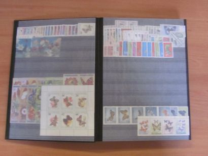 Un carton avec 7 classeurs (remplissage inégal)...