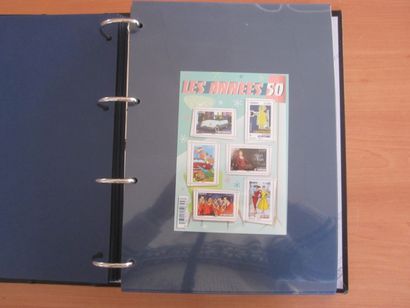 Un album avec feuilles TP de France neufs**...