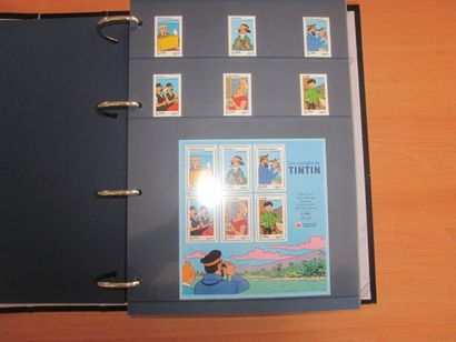 Un album avec feuilles TP de France neufs**...