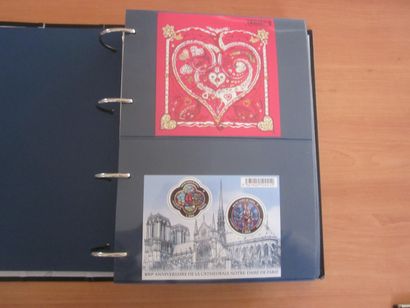 Un album avec feuilles TP de France neufs**...