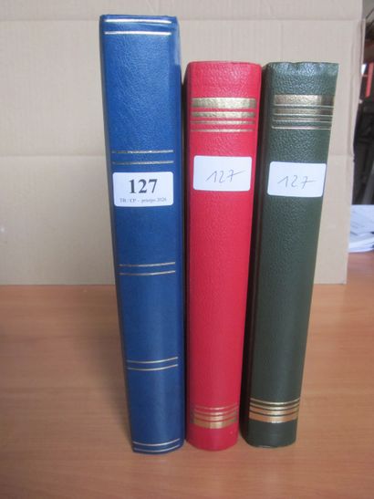 Trois classeurs de TP Espagne, Andorre espagnol,...
