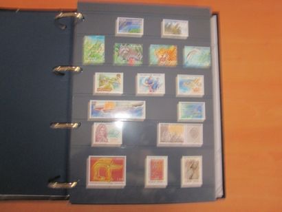 Un album avec feuilles TP de France neufs**...