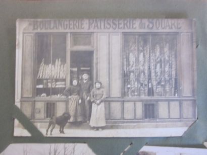 An album with photo maps, including some...