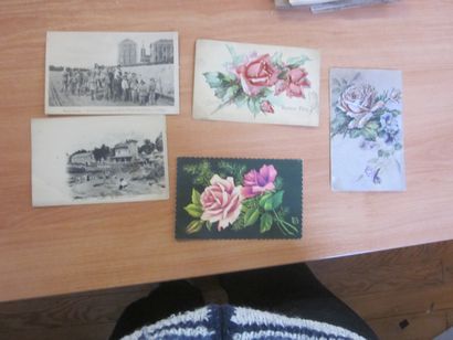 A lot of chromo, photos and various 20th...