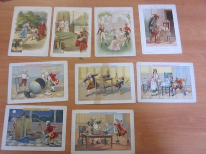 A lot of chromo, photos and various 20th...